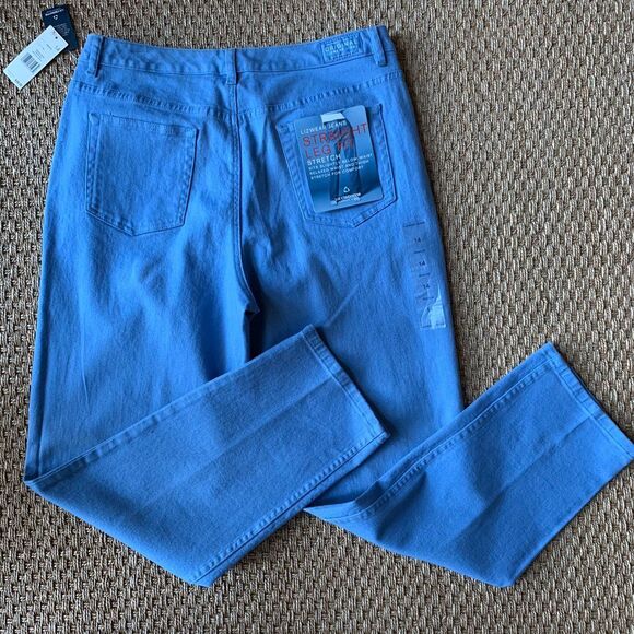 Liz Claiborne Periwinkle Blue Straight NWT Sz 14R - Picture 2 of 8